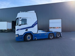 Scania R650 VOLLUCHT, RETARDER, LEATHER SEATS, PTO, 3,35 WIELBASIS.