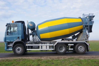 DAF FAN 370 6x2 WSG 31,5 tons 6x2 WijWel 9m3 betonmixer