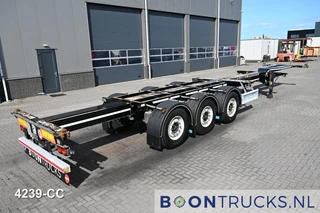 D-Tec FLEXITRAILER LS | 2x20-30-40-45ft HC * 2x LIFT ACHSE * 2x AUSZIEHBAR * 9x VERFÜGBAR
