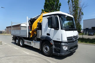 Mercedes-Benz Actros 2635 6X2 EFFER 525 6S + FLY JIB 6S KRAAN / 52,5 TM KRAAN / DAKWERKEN KRAAN / ROOFCRANE / REMOTE CONTROL / LIER / WINCH / LOW KM / BELGIUM TRUCK / NEW CONDITION