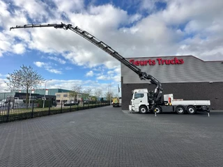 MAN TGS 35.520 OPEN LAADBAK MET EFFER iQ.1400 HP-9 KRAAN + JIB 260Q-6 + LIER | DEMO TRUCK!!!
