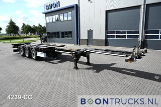 D-Tec FLEXITRAILER LS | 2x20-30-40-45ft HC * 2x LIFT ACHSE * 2x AUSZIEHBAR * 9x VERFÜGBAR
