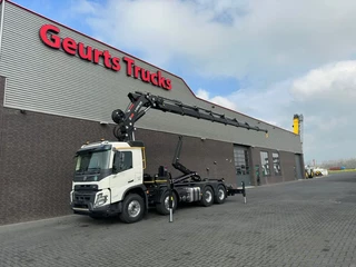 Volvo FMX 500 8X4 HIAB HAAKARM + HIAB 548 E-8 KRAAN/KRAN/CRANE/GRUA
