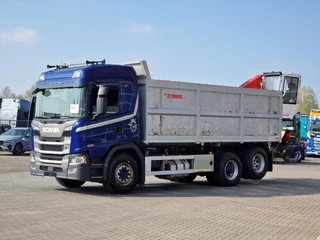 Scania G G500 6x2 - Tipper + Palfinger epsilon M110L - Retarder - HUB reduction - Full air