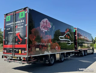 DAF XG 480     EURO 6E      FAR        50 CC COMBI      FLOWER WIDE      CARRIER TRS COOLING       2x TAIL LIFT   TOP CONDITION    NL-COMBI