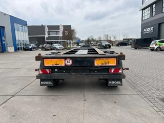 Kögel S24-2 Container Chassis / SAF + Disc / 1x Extendable / 1x Lift Axle