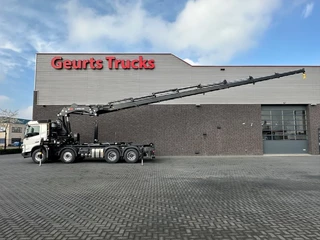 Volvo FMX 500 8X4 HIAB HAAKARM + HIAB 548 E-8 KRAAN/KRAN/CRANE/GRUA