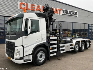 Volvo FM 420 8x2 Hiab 25 Tonmeter laadkraan + Welvaarts weighing system