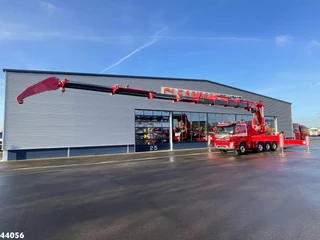 Volvo FMX 500 8x4 Euro 6 MPG 150 Tonmeter laadkraan Just 53.033 km!
