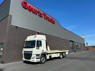 DAF CF 410 6X2 M4SN3 OPRIJWAGEN / MACHINE TRANSPORTER / PLATEAU