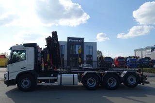 Volvo FMX 460 8X4 TRIDEM / HAAKSYSTEEM / FASSI F295A.2.26 E-DYNAMIC + FLY JIB KRAAN / 29,5 TM KRAAN / LOW KM / REMOTE CONTROL / NEW CONDITION