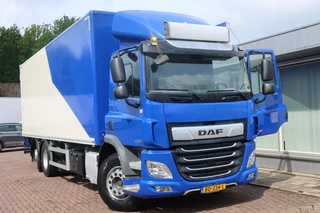 DAF CF 450 FAN 6x2 Bak+Dhollandia 3.000 kg klep. Stuur lift as