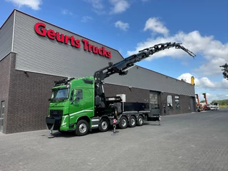 Volvo FH 540 10X4 TREKKER-BAKWAGEN + FASSI F 2150+L 816 KRAAN/KRAN/CRANE /GRUA