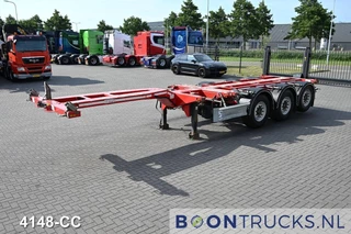 D-Tec FLEXITRAILER | 2x20-30-40-45ft HC * 2x LIFT AXLE * 2x EXTENDABLE