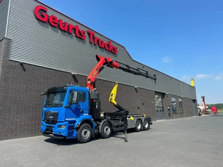 MAN TGS 35.430 8X4 BL + PALFINGER HAAK+20ASLD5+ PALFINGER PK 37.002 TEC KRAAN/KRAN/CRANE/GRUA