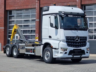Mercedes-Benz Arocs 2645 6x2*4 with Hydrodrive - Palfinger T18A - Steering axle - Retarder - Like new
