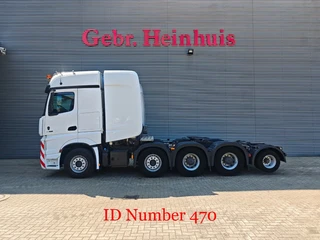 Mercedes-Benz Actros 4163 8x4/10x4 Titan Andockachse 180 Ton 6 Pieces!