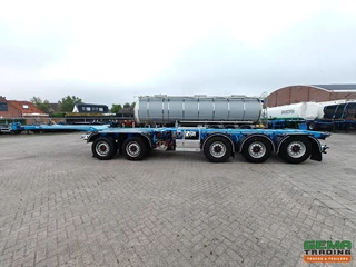 D-Tec Combitrailer S-Line CT-5 S-Line CT-F + S-Line CT-R - SAF Assen Schijf - 3x StuurAssen - 3x LiftAssen - Belgische Registratie - BREAKER