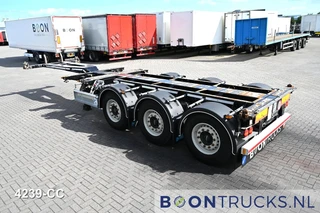D-Tec FLEXITRAILER LS | 2x20-30-40-45ft HC * 2x LIFT ACHSE * 2x AUSZIEHBAR * 9x VERFÜGBAR