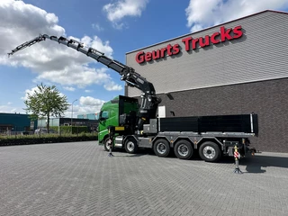 Volvo FH 540 10X4 TREKKER-BAKWAGEN + FASSI F 2150+L 816 KRAAN/KRAN/CRANE /GRUA