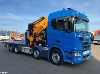 Scania R 540 Euro 6 Effer 100 Tonmeter laadkraan + Fly-Jib Just 39.720 km!