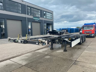 Schmitz Cargobull SCB*S3D / Container chassis / 1x extendable / Disc Brakes