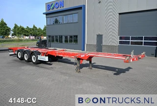 D-Tec FLEXITRAILER | 2x20-30-40-45ft HC * 2x LIFT AXLE * 2x EXTENDABLE