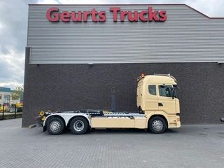 Scania R R450 6X2 + PALFINGER HAAKARMSYSTEEM/ABROLLKIPPER/HOOKLIFT