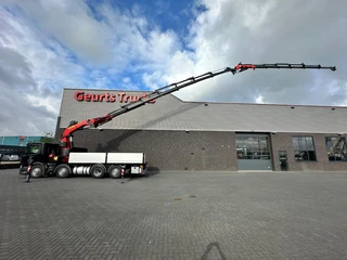 Scania P P500 B8X2*6LB MET PALFINGER PK65002-SH F POWER LINK PLUS + JIB PJ125 E KRAAN / KRAN / CRANE / GRUA