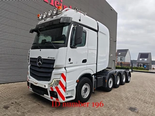 Mercedes-Benz Actros 4163 8x4/10x4 Titan Andockachse 180 Ton 3 Pieces!