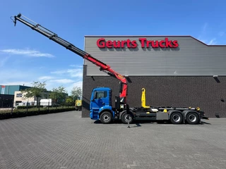 MAN TGS 35.430 8X4 BL + PALFINGER HAAK+20ASLD5+ PALFINGER PK 37.002 TEC KRAAN/KRAN/CRANE/GRUA
