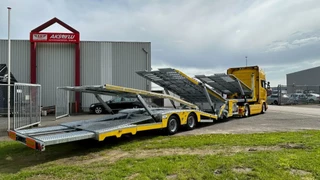 Aksoylu AKT2 versie II special met extra Functie's 6 car-loader Autotransporter VDI 2700 TuV certificate