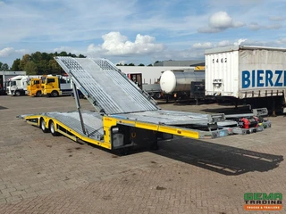 Aksoylu 2 AXLE SEMI TRAILER AutoTransporter 4 Lader - 4300 KG Lier + Remote - HefDek - FullyEquipped 04/2027 APK