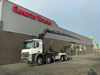 Mercedes-Benz AROCS 4148 8X4 MET MULTILIFT ULT T 21 S51 HAAKARMSYSTEEM + HIAB X-HIPRO 232 E-6 KRAAN/CRANE/KRAN/GRUA