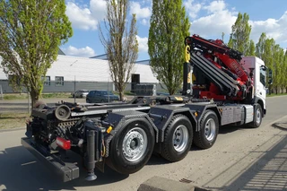 Volvo FMX 460 8X4 TRIDEM / HAAKSYSTEEM / FASSI F295A.2.26 E-DYNAMIC + FLY JIB KRAAN / 29,5 TM KRAAN / LOW KM / REMOTE CONTROL / NEW CONDITION