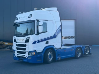 Scania R650 VOLLUCHT, RETARDER, LEATHER SEATS, PTO, 3,35 WIELBASIS.