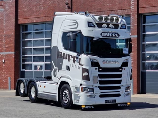 Scania S S580 V8 NGS Highline 6x2 - BUFFL edition - Retarder - Full air - 3.15 WB - Led