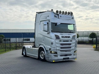Scania 500S NGS VOLLUCHT, ALOCA VELGEN, PARK COOLER, LEREN STOELEN, RETARDER.