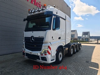 Mercedes-Benz Actros 4163 8x4/10x4 Titan Andockachse 180 Ton 6 Pieces!