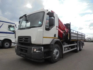 Renault C 320 6X4 + FASSI F245 DEMO UNUSED  NL TRUCK