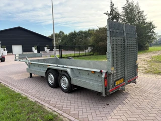 Veldhuizen P33-2 Be oplegger kuip dieplader HEFTRUCKKLEP 8 ton 2020