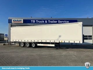 KAESSBOHRER SCS X / 90 - 12 /27 met hefdak en twee liftassen