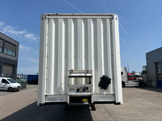 Krone SD / Closed Box / Dhollandia / 1x Lift Axle