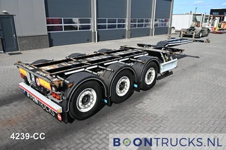 D-Tec FLEXITRAILER LS | 2x20-30-40-45ft HC * 2x LIFT ACHSE * 2x AUSZIEHBAR * 9x VERFÜGBAR