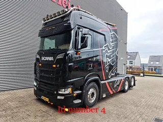Scania S S580 V8 6x2 Longline Showtruck!