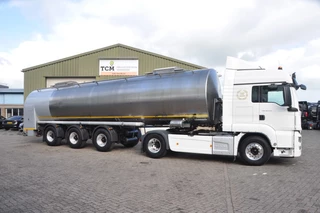 MAN TGS TGS 470 2020 + 2014 LAKO T344 MILK TRAILER