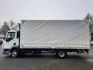 DAF XB 210 FA DAYCAB CURTAIN BOX MANUAL 1000 KG TAILGATE