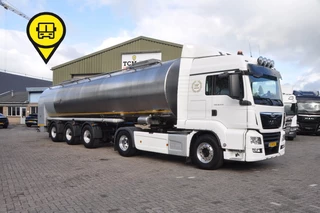 MAN TGS TGS 470 2020 + 2014 LAKO T344 MILK TRAILER