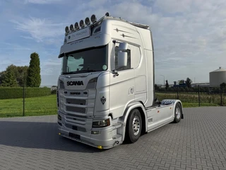 Scania 500S NGS VOLLUCHT, ALOCA VELGEN, PARK COOLER, LEREN STOELEN, RETARDER.