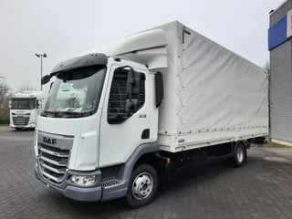 DAF XB 210 FA DAYCAB CURTAIN BOX MANUAL 1000 KG TAILGATE